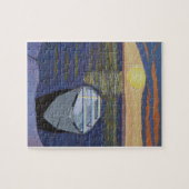 Kunst tegen de Shore Canvas Legpuzzel (Horizontaal)