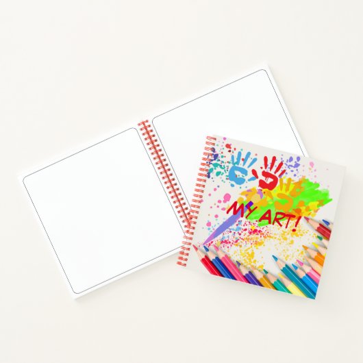 Kunst tekenblok voor kinderen notitieboek (Binnen)