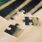 Kunst ter illustratie van bosapen en vogels legpuzzel (Zijkant)