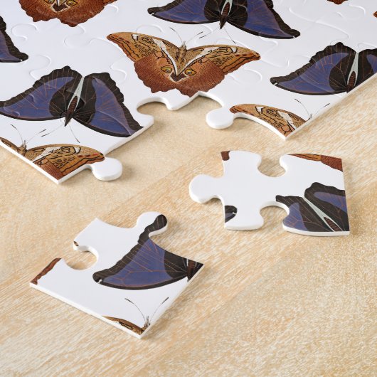 Kunst ter illustratie van  Butterflies Legpuzzel (Zijkant)