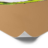 Kunst ter illustratie van citrusvruchten, waterver poster (Hoek)