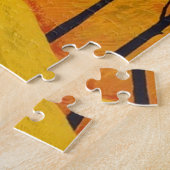 Kunst ter illustratie van het  Frans Spoorwegvervo Legpuzzel (Zijkant)