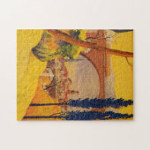 Kunst ter illustratie van het  Frans Spoorwegvervo Legpuzzel (Horizontaal)