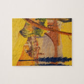 Kunst ter illustratie van het  Frans Spoorwegvervo Legpuzzel (Horizontaal)