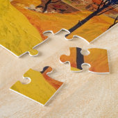 Kunst ter illustratie van het  Frans Spoorwegvervo Legpuzzel (Zijkant)