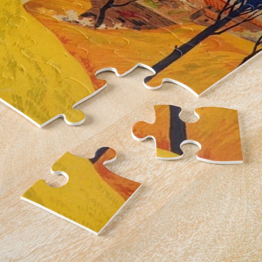 Kunst ter illustratie van het  Frans Spoorwegvervo Legpuzzel (Zijkant)