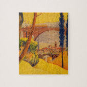 Kunst ter illustratie van het  Frans Spoorwegvervo Legpuzzel (Verticaal)