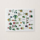 Kunst ter illustratie van Plant voor binnenshuis Legpuzzel (Horizontaal)