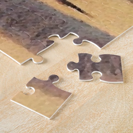 Kunst ter illustratie van  reis in Hawaii Legpuzzel (Zijkant)