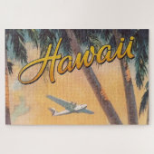 Kunst ter illustratie van  reis in Hawaii Legpuzzel (Horizontaal)