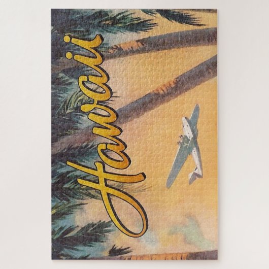 Kunst ter illustratie van  reis in Hawaii Legpuzzel (Verticaal)
