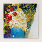 Kunst ter illustratie van reizen  Italië Legpuzzel (Horizontaal)