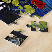 Kunst ter illustratie van reizen  Italië Legpuzzel (Zijkant)