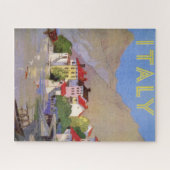 Kunst ter illustratie van reizen  Italië Legpuzzel (Horizontaal)