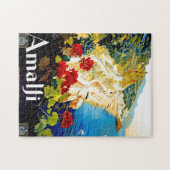 Kunst ter illustratie van reizen  Italië Legpuzzel (Horizontaal)