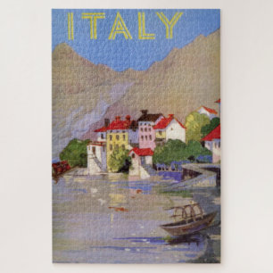 Kunst ter illustratie van reizen  Italië Legpuzzel
