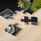 Kunst ter illustratie van reizen Italië Legpuzzel (Zijkant)