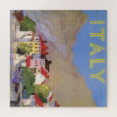 Kunst ter illustratie van reizen  Italië Legpuzzel (Horizontaal)