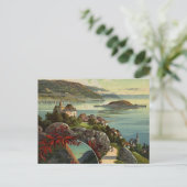 Kunst ter illustratie van reizen Zwitserland Briefkaart (Staand voorkant)