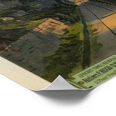 Kunst ter illustratie van reizen  Zwitserland Poster (Hoek)