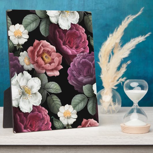 Kunst ter illustratie van  Rozen Fotoplaat (Zijkant)