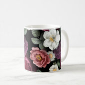 Kunst ter illustratie van  Rozen Koffiemok (Voorkant rechts)