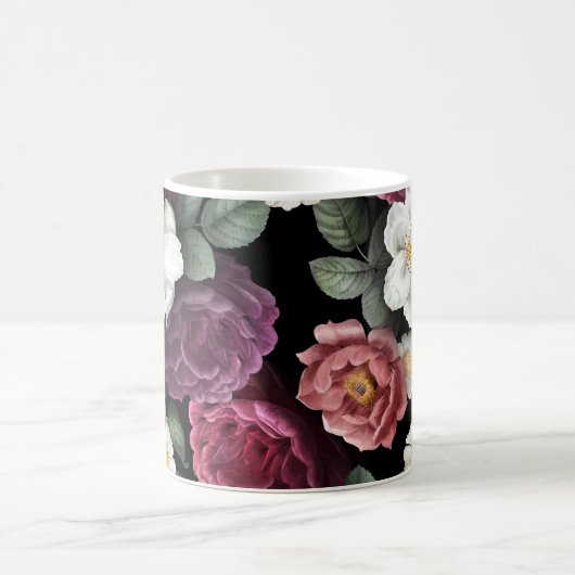 Kunst ter illustratie van  Rozen Koffiemok (Center)
