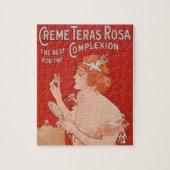 Kunst ter illustratie van  schoonheidsreclame legpuzzel (Verticaal)