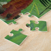 Kunst ter illustratie van  tropische bosapen legpuzzel (Zijkant)