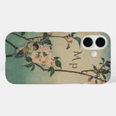 Kunst ter illustratie van vogel en bloesem Case-Mate iPhone case (Achterkant (horizontaal))