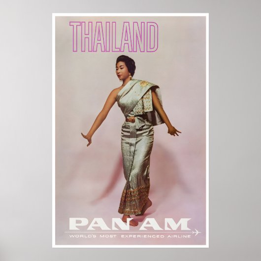 Kunst Thailand Reisposter Muurprint Poster (Voorkant)