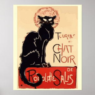 Kunst Tournee du Chat Noir Poster
