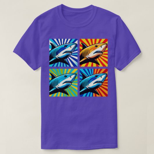 Kunst Trendy Marine Life T-shirt (Design voorkant)