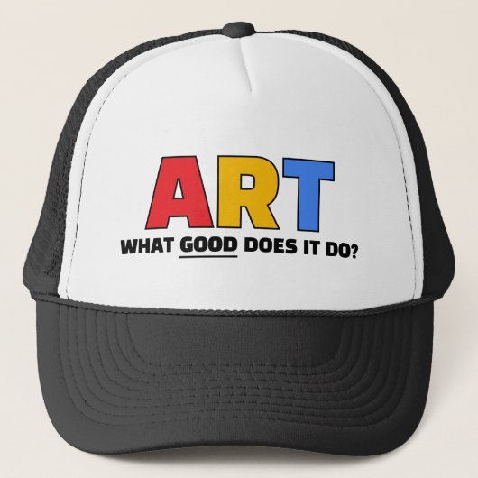 Kunst Truckerhoed Trucker Pet (Voorkant)