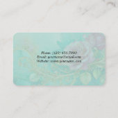  kunst & tuin geïnspireerd Visitekaartje (Achterkant)