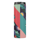 Kunst Tumbler - Thermische Reis Thermosbeker (Achterkant)