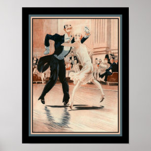 Kunst uit 1920 dedansen de Charleston Poster