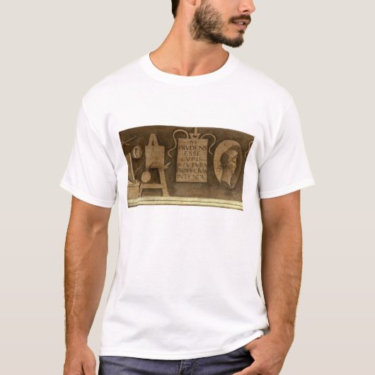 Kunst uit de liberale kunstencyclus (fresco) t-shirt (Voorkant)