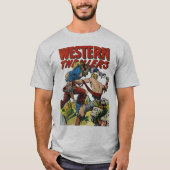 Kunst uit komische boeken Hoesje: Westerne triller T-shirt (Voorkant)