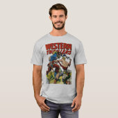 Kunst uit komische boeken Hoesje: Westerne triller T-shirt (Voorkant volledig)
