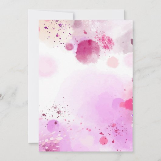  kunst uitnodigingen voor kinderen (Achterkant)