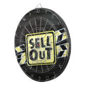 Kunst uitverkopen Afdrukken Dartbord (Voorkant Rechts)