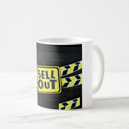 Kunst uitverkopen Afdrukken Koffiemok (Voorkant rechts)