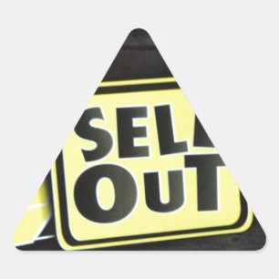 Kunst uitverkopen Afdrukken Sticker
