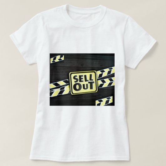 Kunst uitverkopen Afdrukken T-shirt (Design voorkant)
