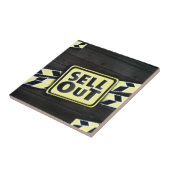 Kunst uitverkopen Afdrukken Tegeltje (Zijkant)