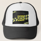 Kunst uitverkopen Afdrukken Trucker Pet (Voorkant)