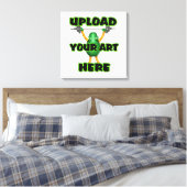 Kunst uploaden naar aangepaste items canvas afdruk (Insitu (Slaapkamer))