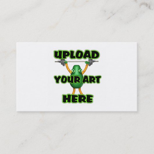 Kunst uploaden naar visitekaartje aan twee zijden (Voorkant)