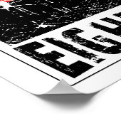 Kunst van 8 Limbs - Muay Thai Flying Knee Poster (Hoek)